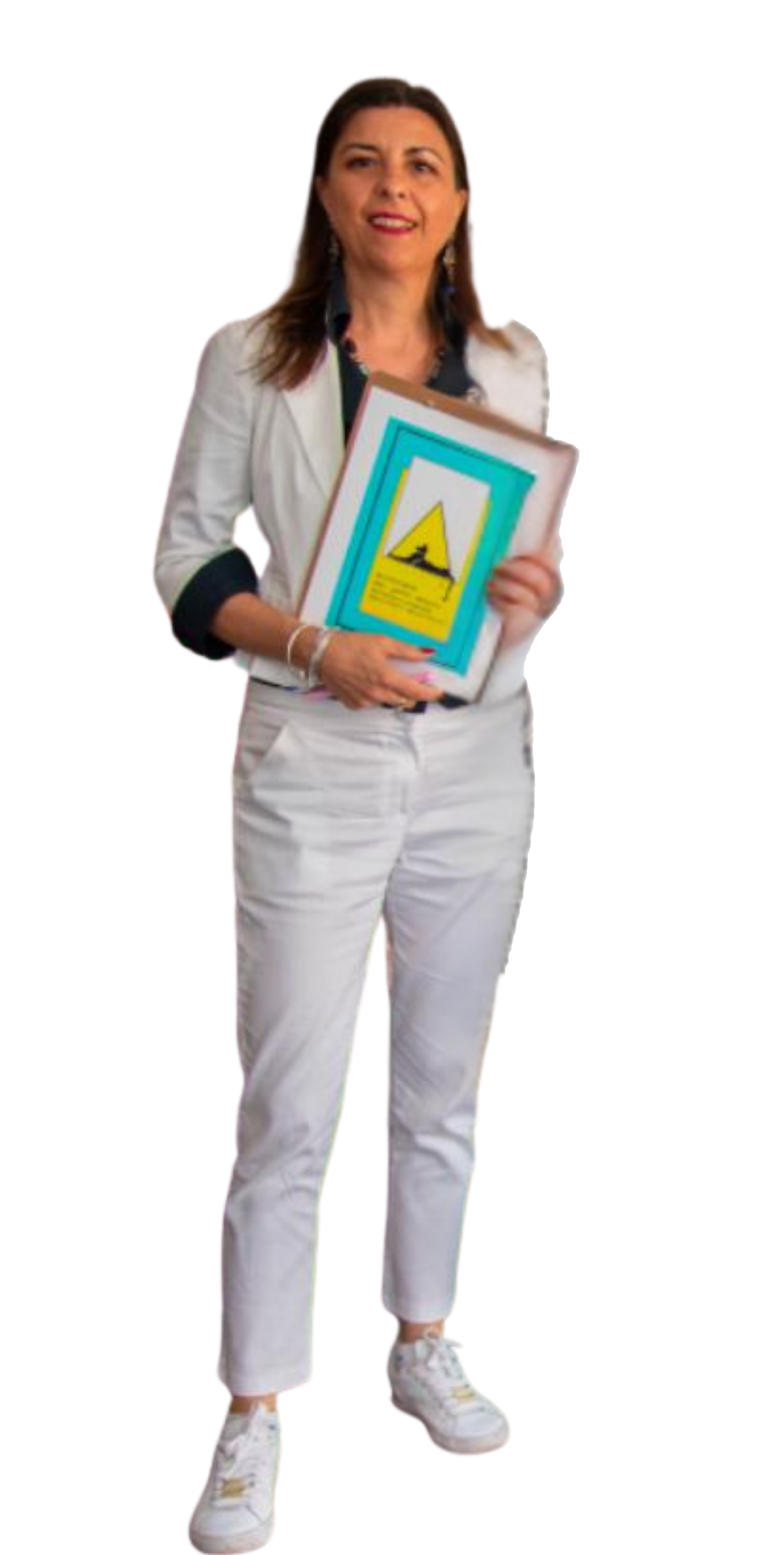 Cristina Cautillo con il libro