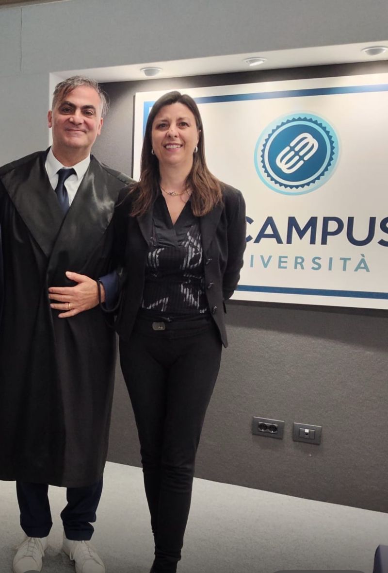 Cristina Cautillo in occasione della nomina e-Campus